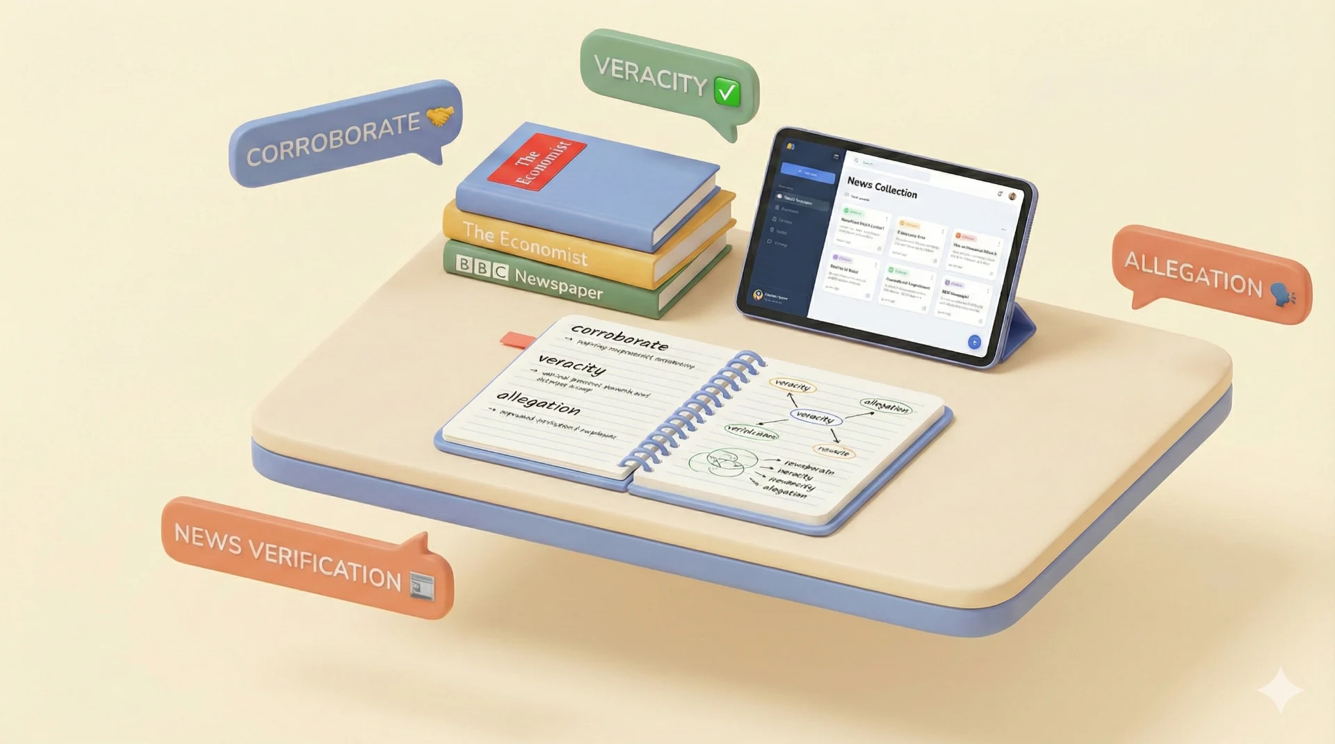 佐证英语怎么说 corroborate 词义与金晨事件逻辑拆解图