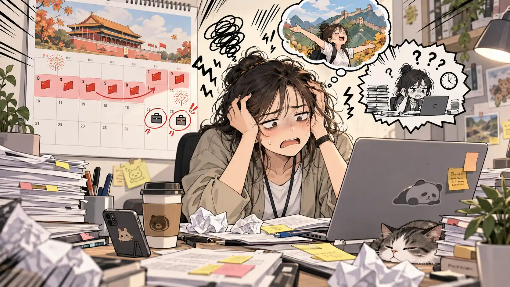 外刊精读|调休英语怎么说?18个很地道的职场与休假表达
